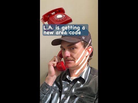 L.A. is getting a new area code