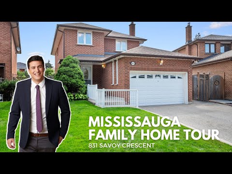 Family Home For Sale In Mississauga:  831 Savoy Crescent