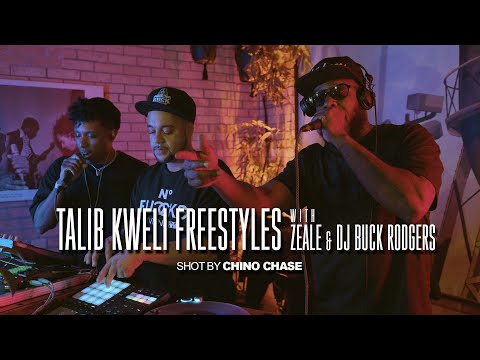 Talib Kweli Freestyle's with Zeale & DJ Buck Rodgers