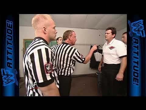 WWF & WCW referees have a brawl | SmackDown! (2001)