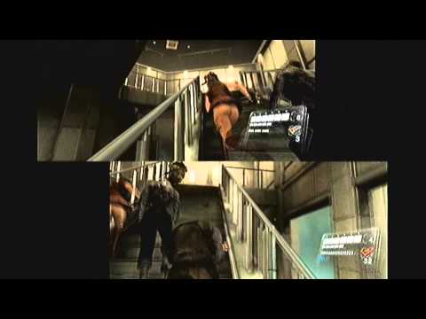 Let's Play Resident Evil 6 BLIND - Part 23 - Running from BLUE smoke