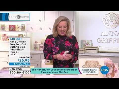 HSN | Anna Griffin Elegant Paper Crafting Anniversary 01.19.2021 - 10 AM