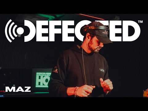 Deep House Music DJ mix | Maz - Live from Defected HQ