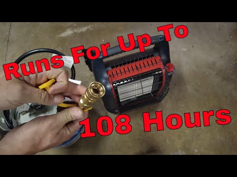 Mr Heater Big Buddy To A 20 LB Propane Tank