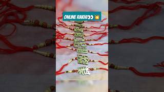 ONLINE RAKHI UNBOXING MEESHO | rakhi special | #shorts #rakshabandhan #rakhi #brothersisterbond