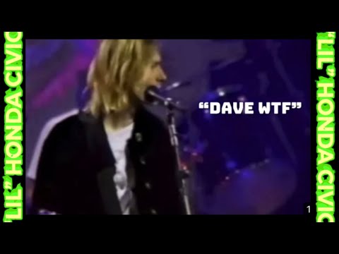 KURT COBAIN SARCASTICALLY HATES DAVE GROHL NIRVANA (DRUMMER HAZING) [FULL VIDEO] #LilHondaCivicTv🏎