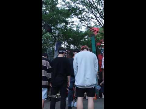 160709 DOB Hongdae Seventeen - Mansae 디오비 홍대공연 세븐틴 - 만세 (박진 focus)