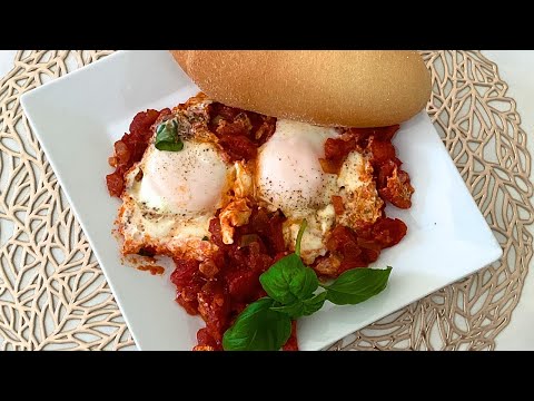 Eggs in Purgatory • Eggs Poached in Tomato Sauce • Uova in Purgatorio