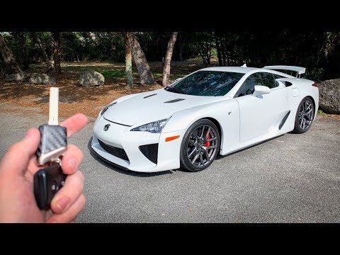 What It's Like To Drive A Lexus LFA! POV DRIVE *INSANE EXHAUST*