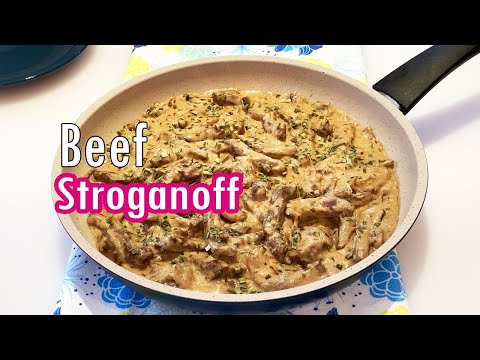 THE BEST Beef Stroganoff Recipe