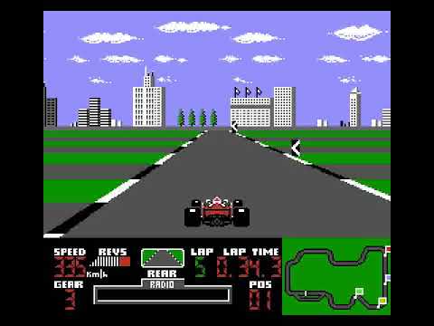 Ferrari Grand Prix Challenge (NES) - Gameplay