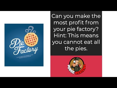 The Purge: # 4357 Pie Factory: The economic card game about owning a pie factory