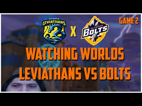 WATCHING WORLDS: LEVIATHANS VS BOLTS GAME 2 - SMITE WORLDS