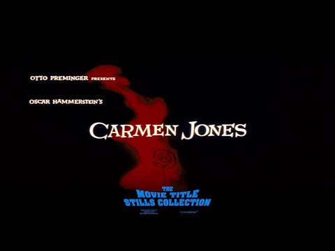 Saul Bass: Carmen Jones (1954) title sequence