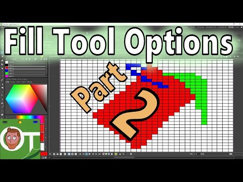 Fill Tool Options Part 2 - For multiple Drawings at once - OpenToonz Tutorial