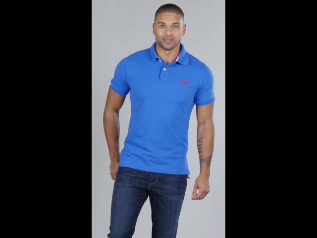 Vídeo relacionado con Superdry, Polo City Pique Polo, M1110438A, Risk Red, M, Hombre