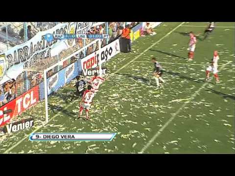 Gol de Vera. Rafaela 1 Unión 0. Fecha 7 Torneo Final 2013. Fútbol Para Todos