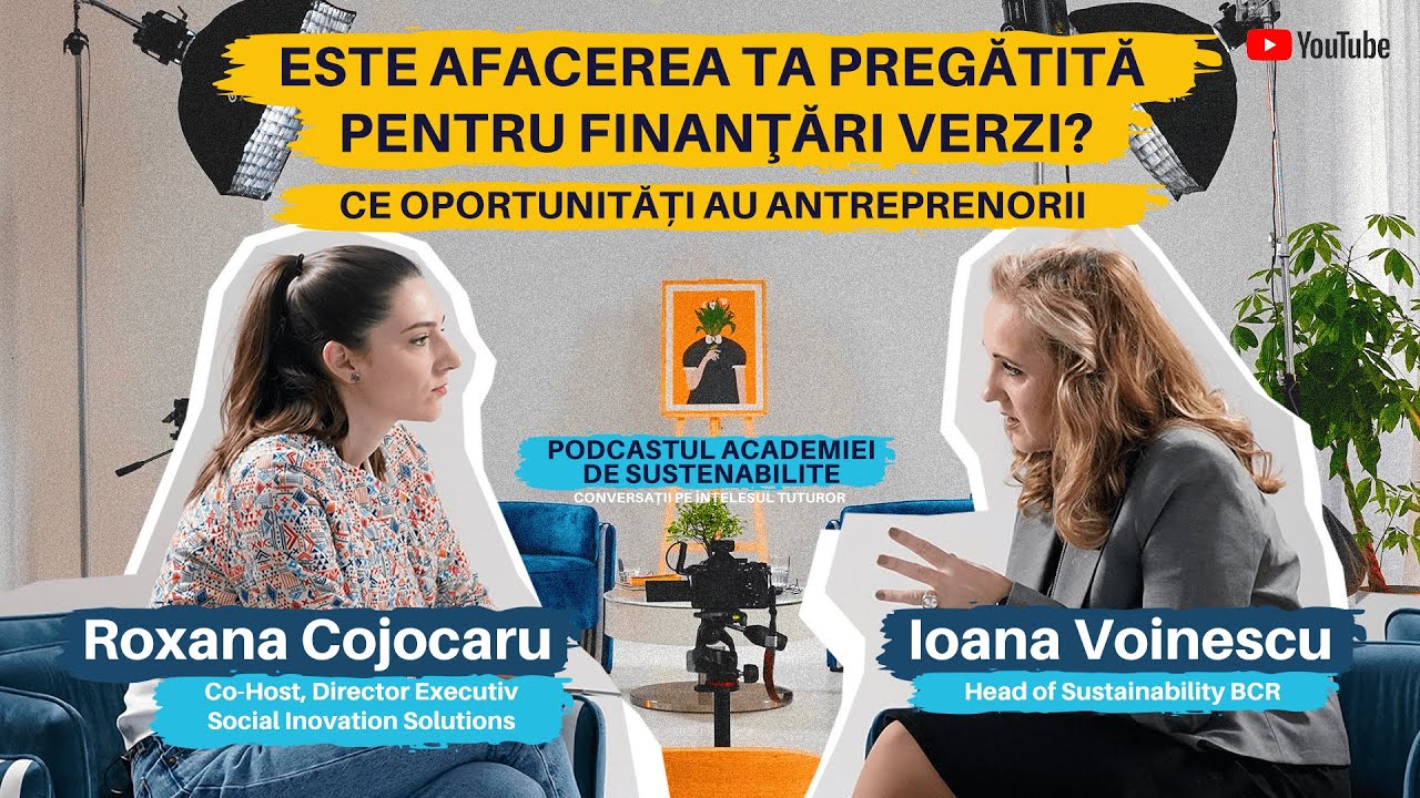 Podcastul Academiei de Sustenabilitate