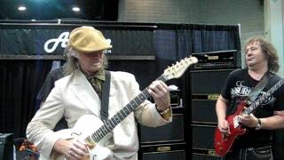 Ant Glynne and John Richards at the NAMM show 003