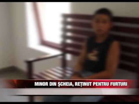 Minor din Şcheia, reţinut pentru furturi