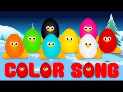Color Song | Surprise Eggs | Video For Kids
