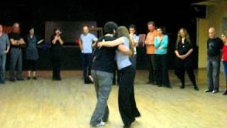 Ariadna Naveira and Fernando Sanchez. "Milonga" workshop. 22.03.2011, Tel Aviv