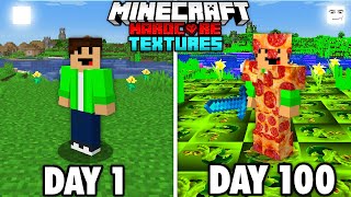 I Remade A Texture Every Day For 100 Days In Minecraft Hardcore ...