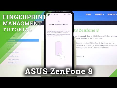 How to Add Fingerprint in ASUS ZenFone 8 – Find Security Options