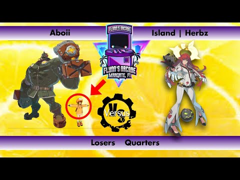 Flynn's Arcade 083 Losers Quarters - Aboii (Potemkin) VS Island | Herbz (Jack-O) Guilty Gear Strive