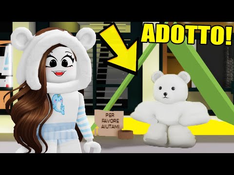 HO ADOTTATO UN ORSO POLARE SU BROOKHAVEN ROBLOX!