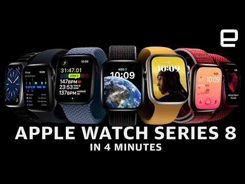 The Apple Watch Series 8 in under 4 minutes