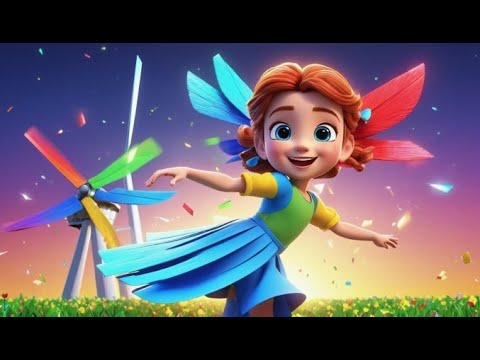 Toy Windmills Go Whirl Whirl Whir | English Nursery Rhyme | Kids Songs | Baby Music