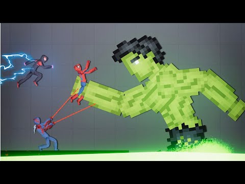 Spider-Man Trio (Tom,Miles,Spider-Man 2099) vs The Hulk 2025