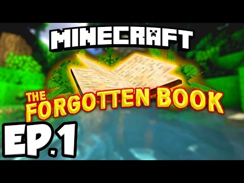 Minecraft: THE FORGOTTEN BOOK Ep.1 - ANCIENT ABANDONED TEMPLES!!! (Custom Adventure Map)