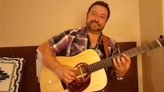 Embryonic Journey  /  Jefferson Airplane  / Hot Tuna Cover on a Hayes Dreadnought Guitar