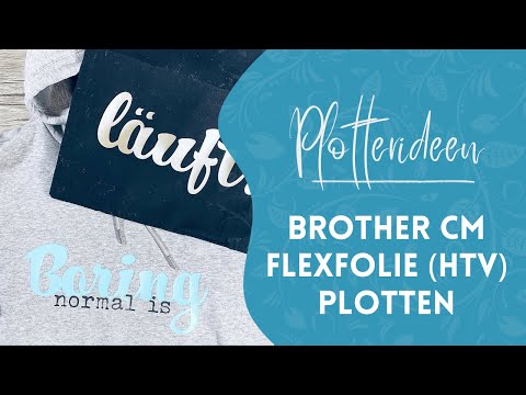 Plotteranleitung - Flexfolie (Textilfolie) plotten und auf Textilien übertragen