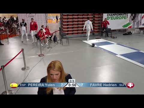 2023 1449 T32 01 M E Individual Plovdiv BUL ZCH BLUE FAVRE SUI vs PEREIRA ESP