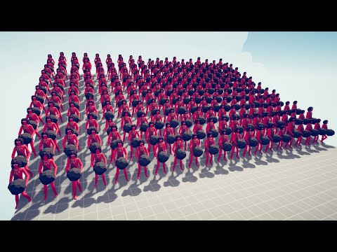 100X STONE THROWERS VS 100X MELEE UNITS | TABS - Totally Accurate Battle Simulator
