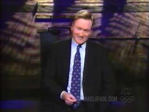 Conan Monologue (4/18/2000) Late Night with Conan O'Brien