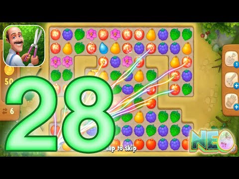 Gardenscapes: Gameplay Walkthrough Part 28 - Level 88 - 90 Complete (iOS, Android)