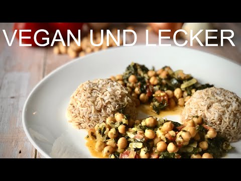 Dieses vegane Kichererbsen-Spinat-Curry wird dich umhauen