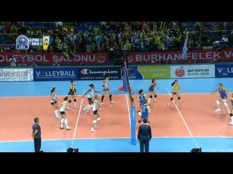 CEV Champions League 2012 - Fenerbahce Universal ISTANBUL 3-0 VK Modranska PROSTEJOV