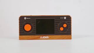 Atari 'Retro' Handheld - Early Preview Rotating Video