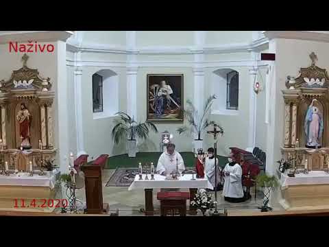 11.4.2020 - Biela sobota - Vigília z kostola sv. Kataríny Alexandrijskej v Dechticiach