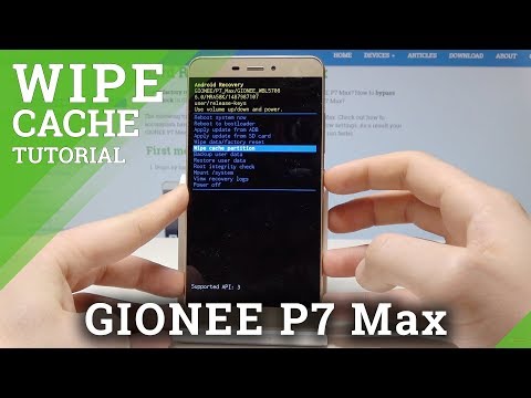How to Wipe Cache GIONEE P7 Max - Erase Cache Partition