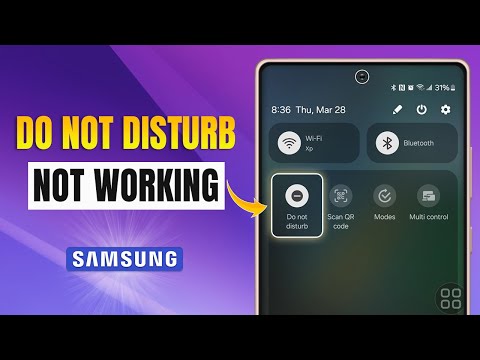 How to Fix Do Not Disturb Not Working on Samsung | Set DND on Samsung