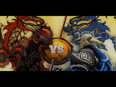 Chaos Knight Vs Sven 1v1 with their Ultimate abilities