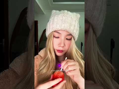 VOCÊ NUNCA VIU NINGUÉM COMER MORANGO DESSE JEITO! 🍓🤯