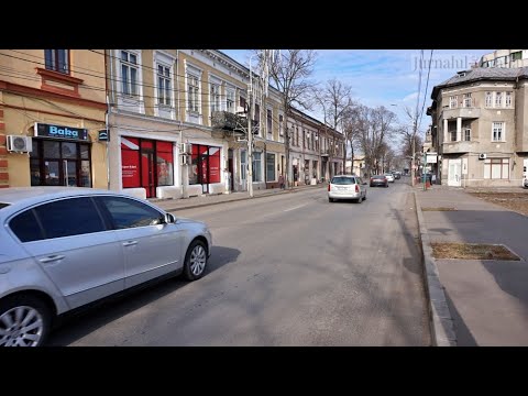 Parcul din spatele Muzeului Brăilei