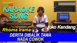 Download lagu DERITA DIBALIK TAWA ~ KARAOKE NADA COWOK mp3